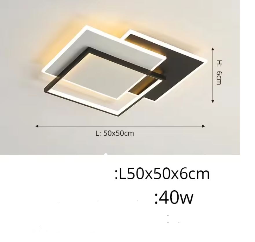 Panel LED Flush Mount Ceiling Fixture small