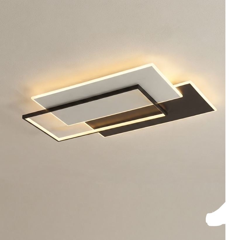 Panel LED Flush Mount Ceiling Fixture