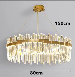 Premium Crystal Chandelier Luxury 80cm