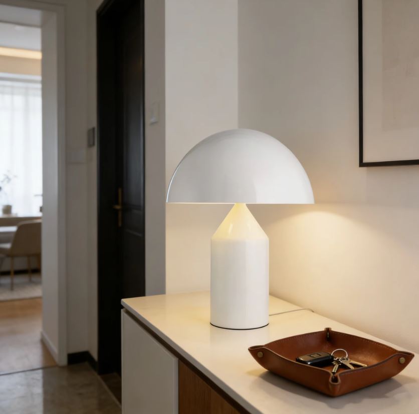 Contemporary Mushroom Table Gold