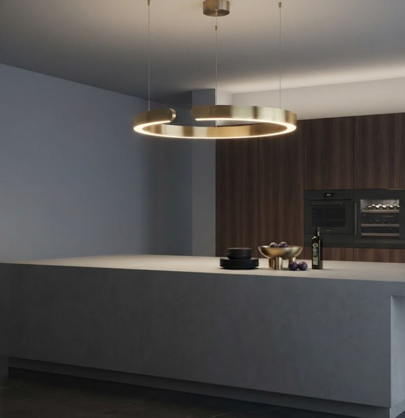 Designer Loop LED Chandelier Designer Loop LED Chandelier
