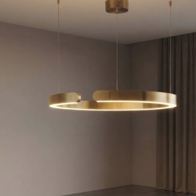 Designer Open-Loop LED Chandelier