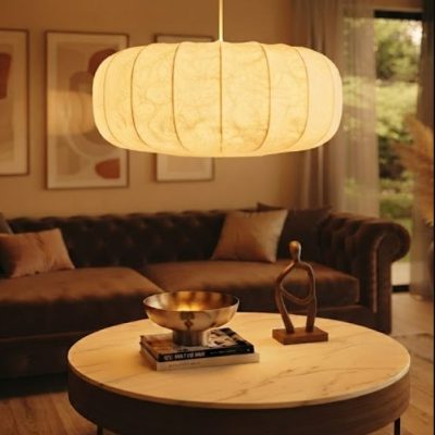 Diffused Silk Pendant Chandelier