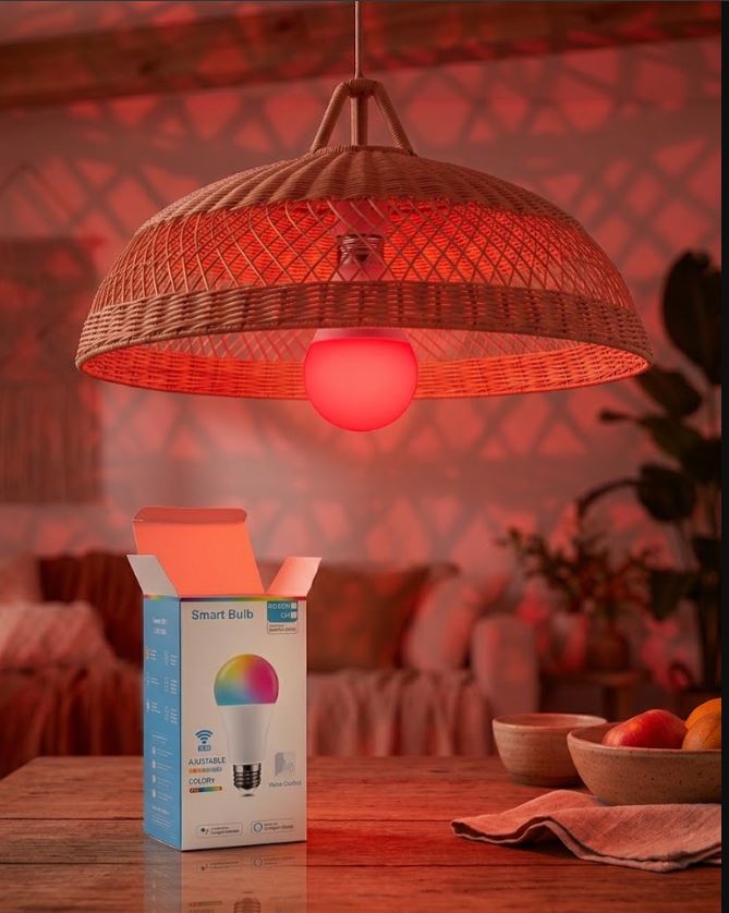 Dimmable WiFi Smart Bulb red light