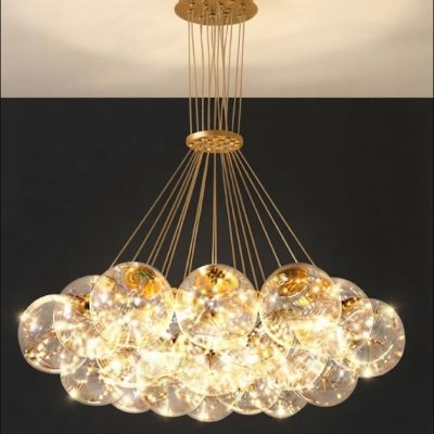 Firefly Glass Bubble Chandelier Strings