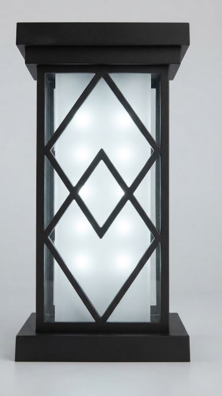 Lattice Frosted Outdoor Wall Light