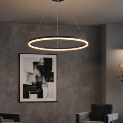 Minimalist Suspended LED Chandelier