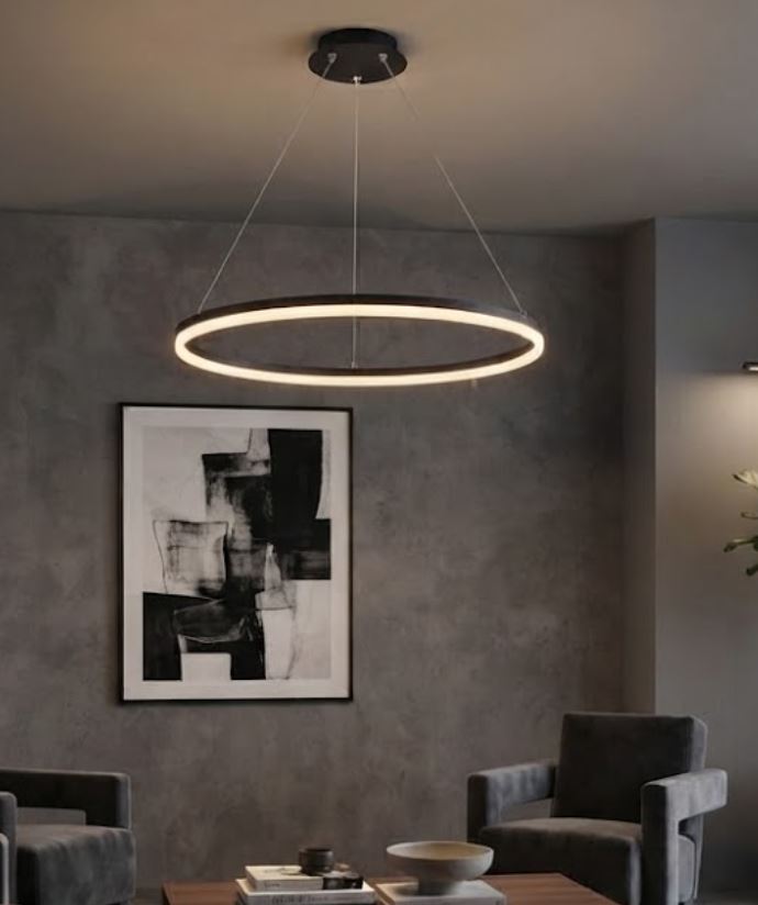 Minimalist Suspended LED Chandelier