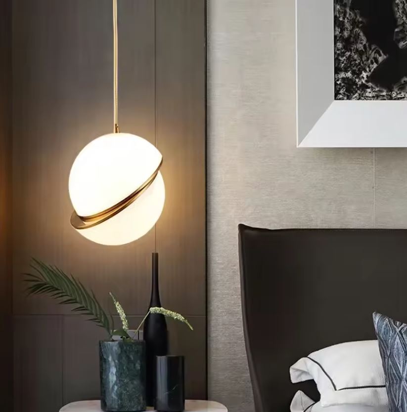 Modern Bisected Globe Pendant Chandelier Light Modern Bisected Globe Pendant Chandelier Light