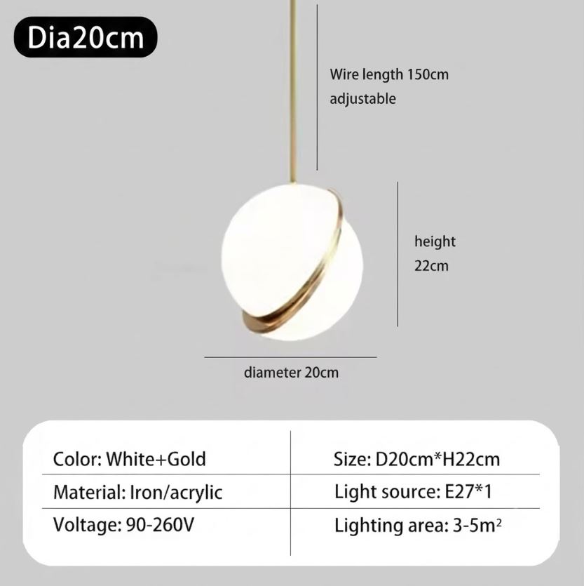 Modern Bisected Globe Pendant Light Description Modern Bisected Globe Pendant Light Description