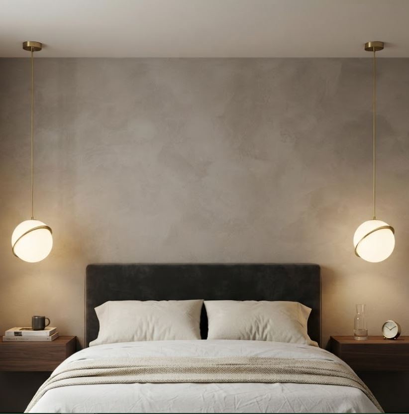 Modern Bisected Globe Pendant Light Modern Bisected Globe Pendant Light