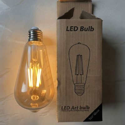 ST64 Retro LED Filament Bulb