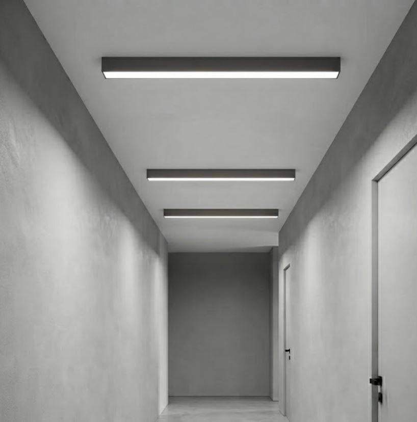 Surface Linear Office Light Fixture
