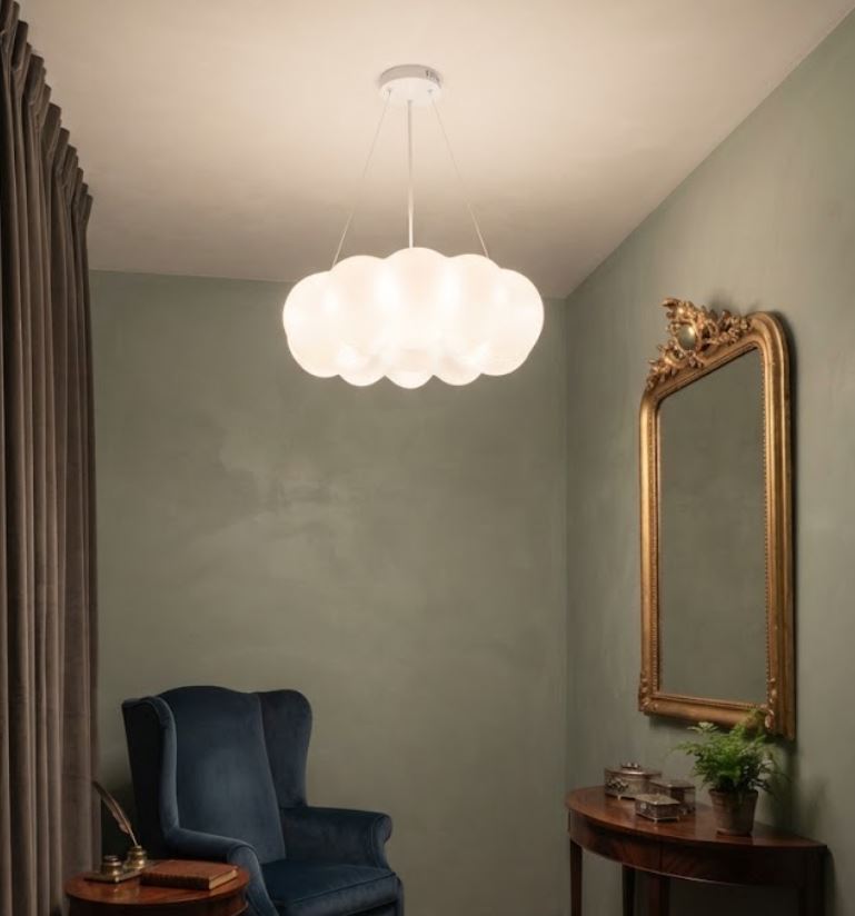 White and Cloud Chandelier Light White and Cloud Chandelier Light