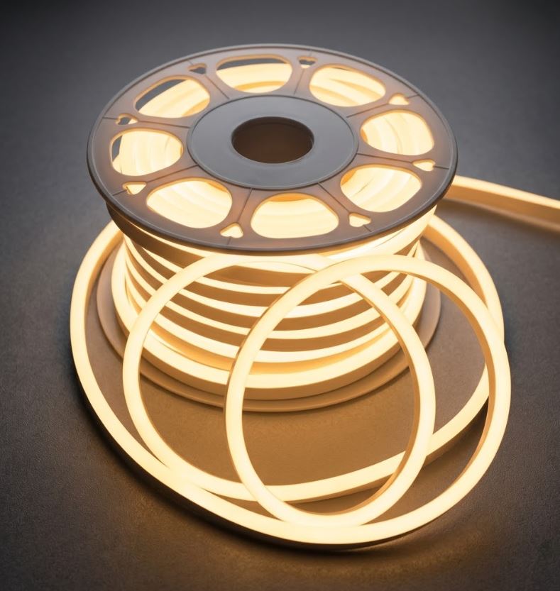 40 Meters - 50 Meters Neon Strip Light Roll Warm 40 Meters - 50 Meters Neon Strip Light Roll Warm