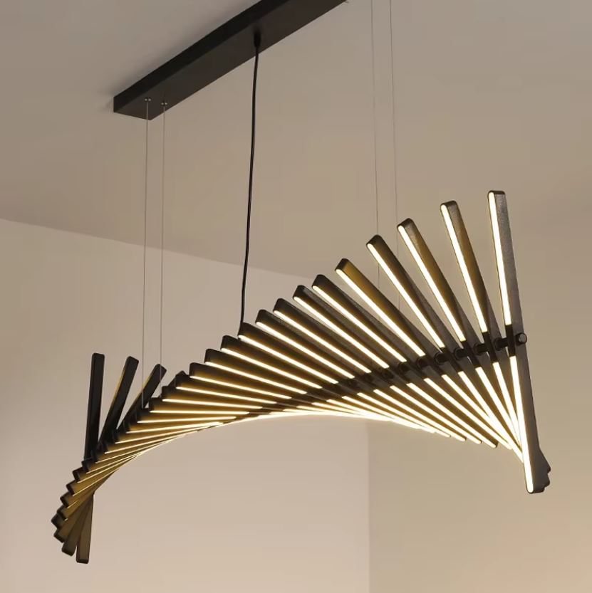 Adjustable Vertebrae Dining Chandelier Adjustable Vertebrae Dining Chandelier