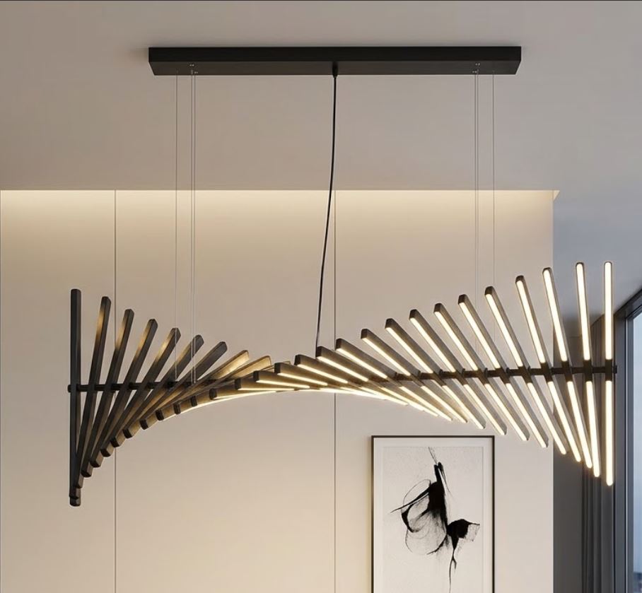 Adjustable Vertebrae Kitchen and Dining Chandelier Adjustable Vertebrae Kitchen and Dining Chandelier