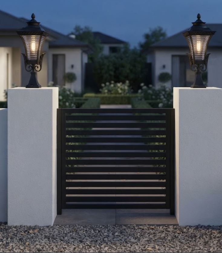 Cast-Iron Pillar Lantern